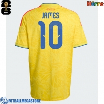 Fotballdrakt Herre Colombia James Rodriguez #10 Hjemmedrakt VM 2026 Kortermet